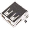Wurth Elektronik Złącze USB Kąt prosty USB typu A Otwór przelotowy Żeńskie 1-portowe USB 3.0
