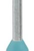 Insulated wire end ferrule, 0.34 mm², 12.5 mm/8 mm long, DIN 46228-1, turquoise, 3203066