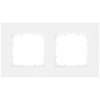 Siemens 5TG11120 Delta miro frame titanium white 2-way 161x90mm