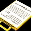 13280 Smartphone battery for Google Nexus, Li-Po, 3450 mAh