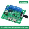 MODUŁ STEROWNIKA SILNIKA BEZSZCZOTKOWEGO BLDC 8-24V 3A - PRZEŁĄCZNIKI BOCZNE (MOD-PWM66)