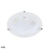 Plafoniera TAZAN z czujnikiem podczerwieni 2X40W E27 IP20 FI-40 szkło+STAL C38-ST78-240G-PIR