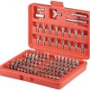 Zestaw bitów w walizce 100szt. 77045