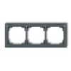 DECO Ramka 3 potrójna uniwersalna z tworzywa DECO Soft grafitowy mat 28DRSO-3 KARLIK