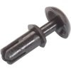 PB Fastener 409544 Push Rivets 4 x 8 x 2 x 8.5mm - Black