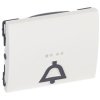 SISTENA LIFE Klawisz Arctic z symbolem dzwonka do mechanizmów podświetlanych 771012 LEGRAND