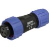 Gniazdo; SP1310/S3I-N; 3 tory; lutowany; 2,0mm2; 4-6,5mm; SP13; na przewód; IP68; 13A; 250V; Weipu; RoHS