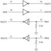 3- to 5.5-V dual channel 1Mbps RS-232 line driver/receiver with +/-15-kV IEC-ESD protection | D | 16 | 0 to 70