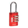 Kasp K10520REDD Aluminium Combination Padlock 20mm Red