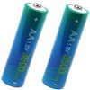 2 x Akumulatorek bateria AA do ładowania Li-Ion 1.5V 3500mWh z portem USB-C