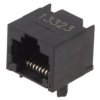 Gniazdo Rj45 8-Pin Układ 8P8c Blokowanie Zatrzask U Dołu 1-1705951-1