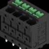 2913730000 Signal terminal, SNAP IN with control button, 4-pin, 180°
