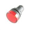 Kontrolka LED AD16-22DS, AC/DC 24V, czerwona
