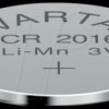 6016101401 Varta button cell battery, 3 V, 90 mAh, 20x1.6 mm