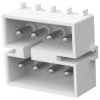 Pin header, 8 pole, pitch 4.95 mm, straight, natural, 350212-1