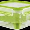 N10717 EMSA CLIP & GO XL lunchbox, transparent/green, 1.3 l