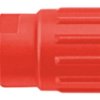 4 mm socket, flat plug connection, mounting Ø 12.2 mm, CAT III, red, SEPB 6451 NI / RT