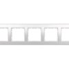 Berker B.3 Ramka pięciokrotna aluminiowa śnieżnobiała 10153904