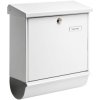 Burg Wächter 32670 COMFORT-Set 91300 W Letterbox Steel White Key