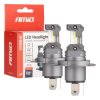 Żarówka samochodowa LED 2szt H4 H19 6000K Canbus 60W AMIO-04114 seria HYBRID AMIO-04114