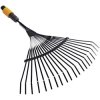 Fiskars 1000644 QuikFit Leaf Rake: 20 Steel Tines 43cm Wide Red Dot 2010