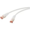 Renkforce RF-5771886 Network cable grey halogen-free CAT 6 S/FTP 1.50m