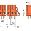 WAGO 734-507/037-000 Obudowa żeńska do PCB 50 szt.