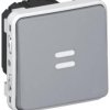 Legrand Przełącznik czasowy Plexo szary 069504