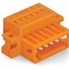 Złącze oświetleniowe WAGO 10 Męski 734 Kabel, 10-żyłowa Złącze męskie do oświetlenia 10A Zacisk klatkowy, IP20