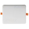 Oprawa downlight LED kwadratowa AREL DL 25W-WW 2260lm barwa ciepła 3000K biały 29599