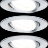 93469 Recessed luminaire LED Nova 3 x 6,5 W, 2700 K, alu