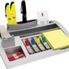 Post-it Desk Organizer C50 7000062207 Ogranizer biurkowy srebrny (metaliczny) Ilość przegródek: 7