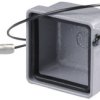 Nasadka na złącze RJ45 BTR Netcom 1401068100MI, szara