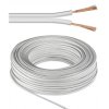 Lautsprecherkabel weiß CU