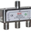 ROZGAŁĘŹNIK-SPLITER 5-2400 Mhz CORAB 3 DROŻNY Z PRZEJŚCIEM NAPIĘCIA