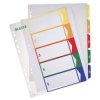 Leitz 12910000 Index A4 Maxi 1-5 PP Multicolour 5 Dividers PC-Printable