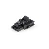 Molex 2014441204 Nano-fit Plug Housing 4 Pins 2.5mm Pitch Black