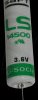 LS-14500CNA Lithium battery, AA, 3.6 V, 2.6 Ah, axial wires