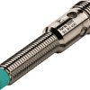 Czujnik zbliżeniowy M12 Indukcyjny 3 mm Pepperl + Fuchs Niewpuszczany 5 30 V DC długość 55mm Gwintowany