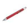 Troika Construction Pen PIP20 Multi-Tool Ballpoint Pen Red