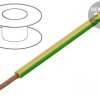 Przewód FlexiStrom linka Cu 6mm2 PVC zielono-żółty 1,5kV, cena za 1m, 60.7015-20
