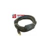 Kabel USB wt.A/4gn.A 10m--k88834 ze wzmacniaczem Unitek Y-261 z hubem 4p.