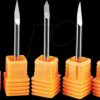 CNC, single flute engraving bit for metal, 1/8