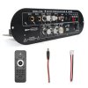 D1200 Wzmacniacz dwukanałowy 2.0-Channel Amplifier Board Bluetooth 5.0 50W+50W DC15-18V 5A Min AUX/FM/USB/TF/MIC Input 4-8 Ohm H