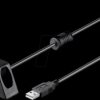 95445 USB 2.0 extension cable with mounting bracket 1.2 m