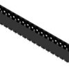 Pin header, 19 pole, pitch 5.08 mm, straight, black, 1149970000
