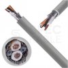 Kabel sterowniczy BiT LiHCH 2x0,75mm2 szary 300/300V ekranowany bezhalogenowy Dca linka Bitner