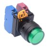 YW1L-A2E11Q0G Green 22mm Maintained Push Button Switch 1NO-2NC IP65 IDEC
