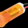QS103XXO12 Indicator LED, 12 V DC, 10 mm, wired, orange