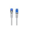Patchcord - przewód sieciowy Ethernet 10m kat.6A S/FTP, szary, Lanberg